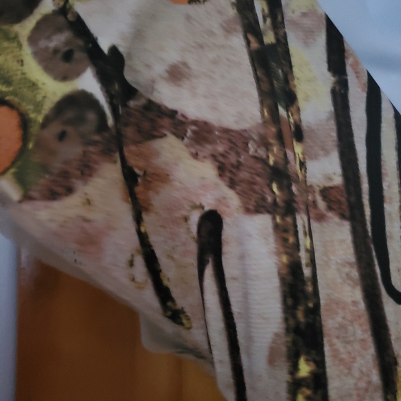 Gorgeous FUZZI JEAN PAUL GAULTIER ARTSY PRINT DRES - Picture 3 of 6